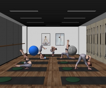 Modern Yoga Room-ID:750579815