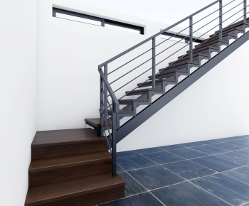 Industrial Style Stair Balustrade/elevator-ID:862225067