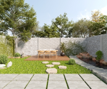New Chinese Style Courtyard/landscape-ID:378107073