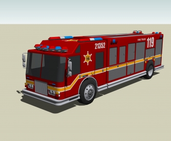 现代消防车-ID:420258056