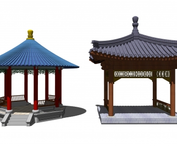 Chinese Style Ancient Architectural Buildings-ID:953295952