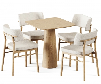 Nordic Style Leisure Table And Chair-ID:610826977