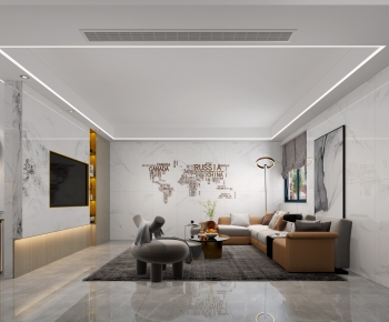 Modern A Living Room-ID:632208119