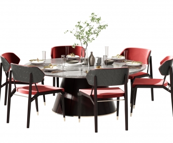 Modern Dining Table And Chairs-ID:158660421