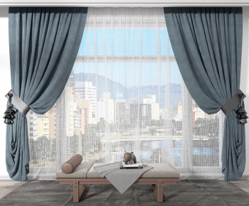 New Chinese Style The Curtain-ID:959177024