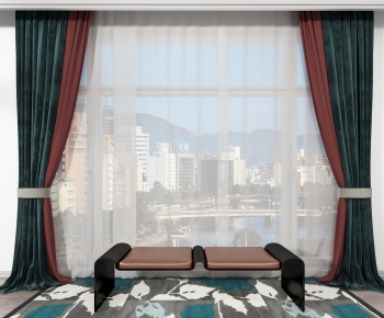 New Chinese Style The Curtain-ID:430432089