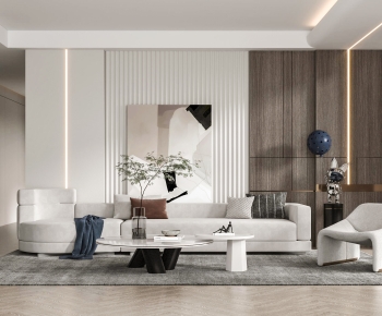 Modern A Living Room-ID:683295978