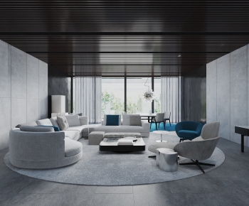 Modern A Living Room-ID:576025013