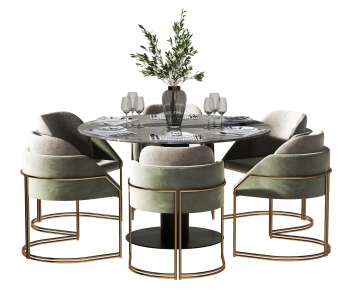 Modern Dining Table And Chairs-ID:632916933