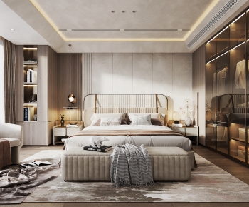 Wabi-sabi Style Bedroom-ID:279958969