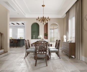 American Style Dining Room-ID:431015011
