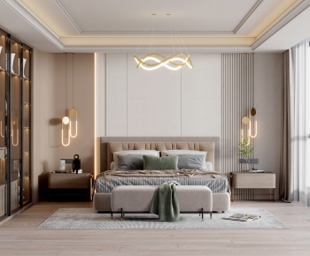 Modern Bedroom-ID:990950112