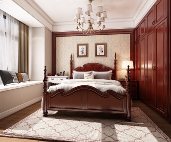 American Style Bedroom-ID:442554952