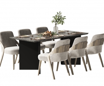 Modern Dining Table And Chairs-ID:336874018