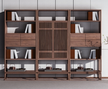 New Chinese Style Bookcase-ID:829061992