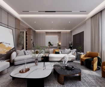 Modern A Living Room-ID:172860698