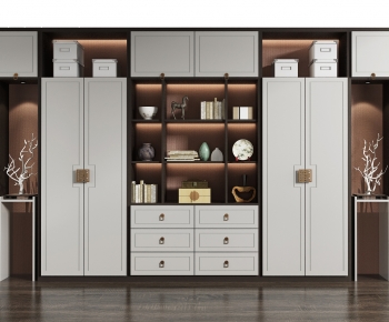 New Chinese Style Bookcase-ID:948510897