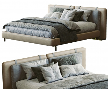 Modern Double Bed-ID:205192094