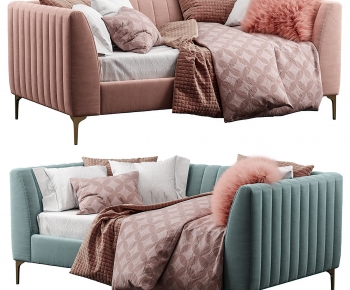 Nordic Style A Sofa For Two-ID:597615966