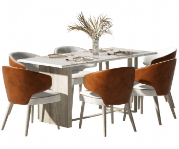 Modern Dining Table And Chairs-ID:976236109