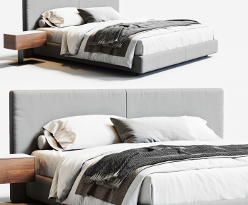 Modern Double Bed-ID:717740063