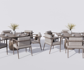 New Chinese Style Dining Table And Chairs-ID:238972906