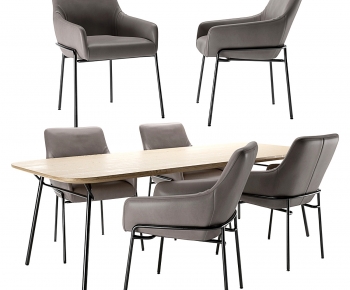 Modern Dining Table And Chairs-ID:433185107