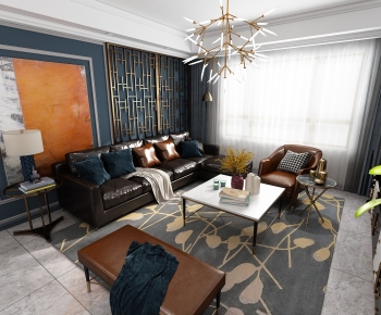 Post Modern Style A Living Room-ID:212968111