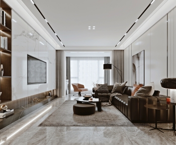 Modern A Living Room-ID:918150908