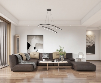 Modern A Living Room-ID:176645996