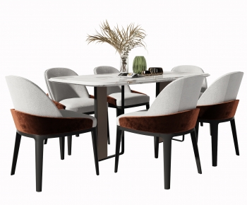 Modern Dining Table And Chairs-ID:272885085