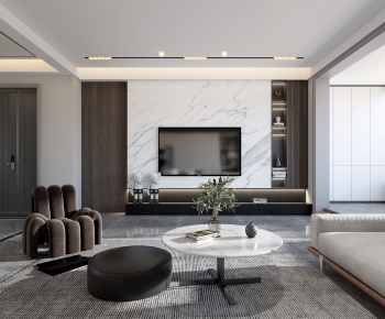 Modern A Living Room-ID:153116941