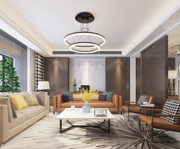 Modern A Living Room-ID:518471963