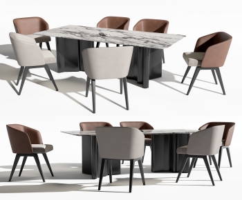 Modern Dining Table And Chairs-ID:464740993