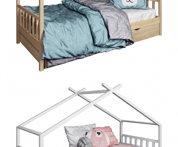 Modern Child's Bed-ID:243938929