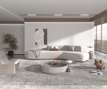 Wabi-sabi Style A Living Room-ID:111159093