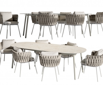 Modern Dining Table And Chairs-ID:632647993