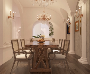 American Style Dining Room-ID:491648917