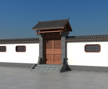 Chinese Style Facade Element-ID:197092066