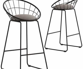 Industrial Style Bar Chair-ID:285516026