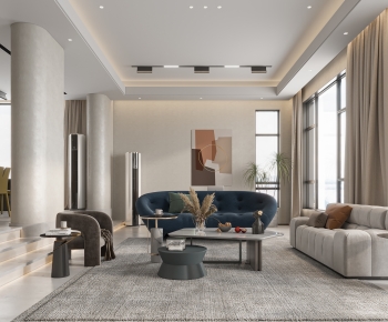 Wabi-sabi Style A Living Room-ID:448513036