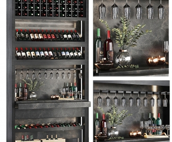 Modern Wine Cabinet-ID:608062986