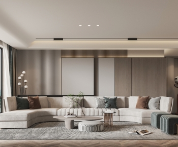 Modern A Living Room-ID:406024932