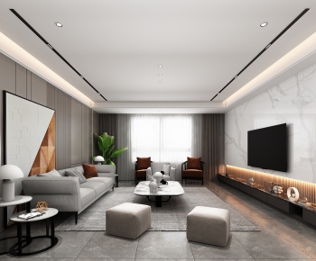 Modern A Living Room-ID:749946128