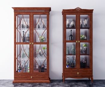 American Style Wine Cabinet-ID:781675105