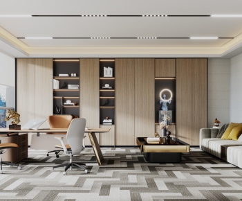 Modern Manager's Office-ID:762557039