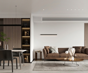 Modern A Living Room-ID:643449072