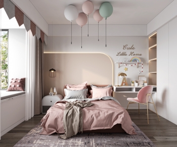 Modern Girl's Room Daughter's Room-ID:297704946