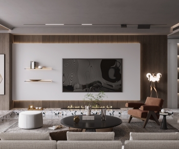 Modern A Living Room-ID:263171912