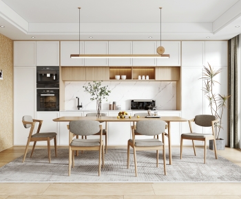 Nordic Style Dining Room-ID:703063013